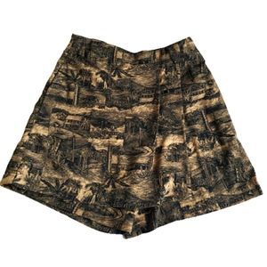 LINE UP Woman's Brown and Black Skirt Size Small
